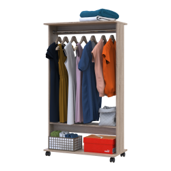 Wardrobe rack D2 Sonoma oak 85x41.6x150